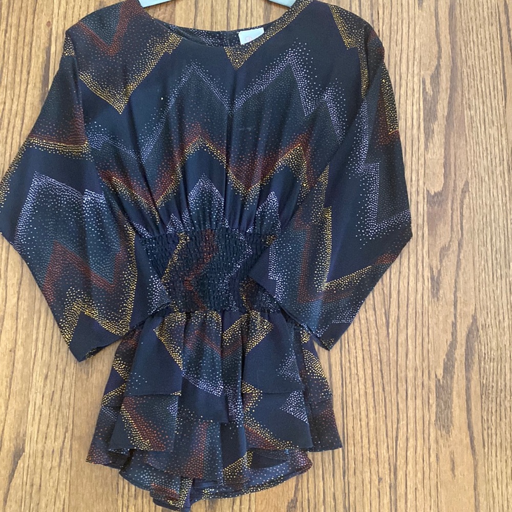 Parker silk tunic